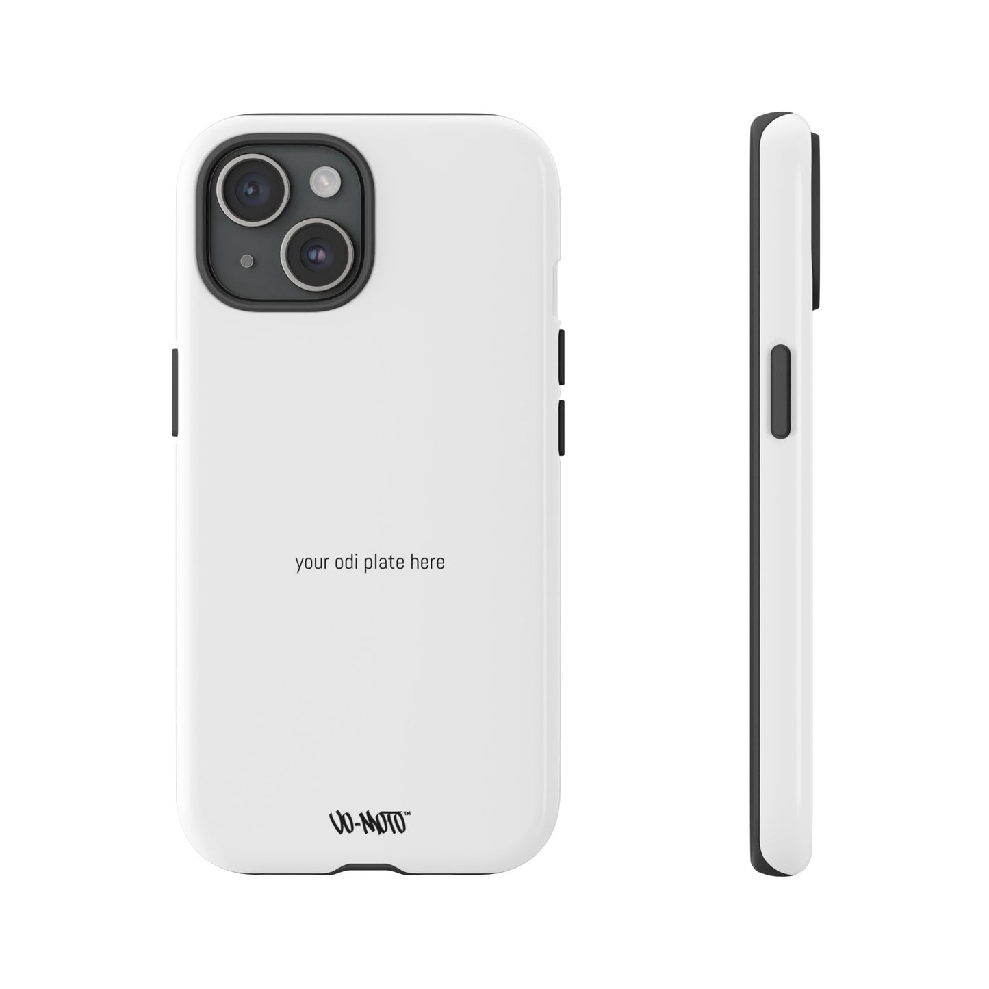 002 - CUSTOMIZABLE ODI Plate Phone Case