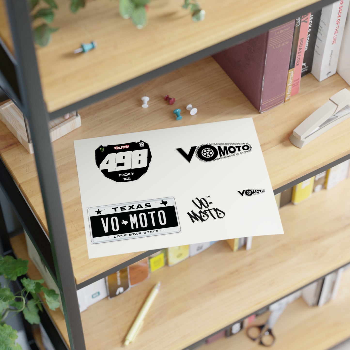 002 - RANDOM Sticker Sheet - VO Moto