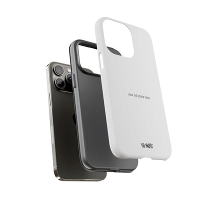 002 - CUSTOMIZABLE ODI Plate Phone Case