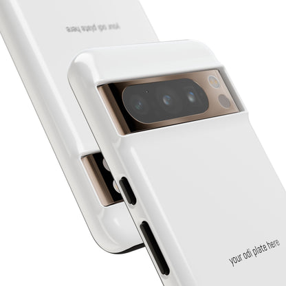 002 - CUSTOMIZABLE ODI Plate Phone Case