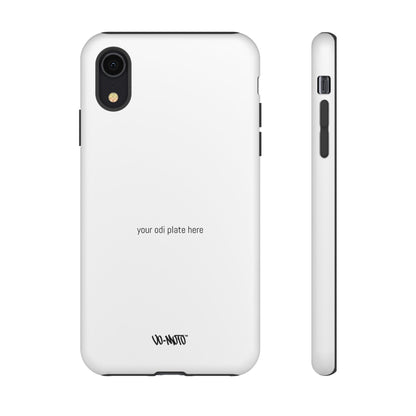 002 - CUSTOMIZABLE ODI Plate Phone Case