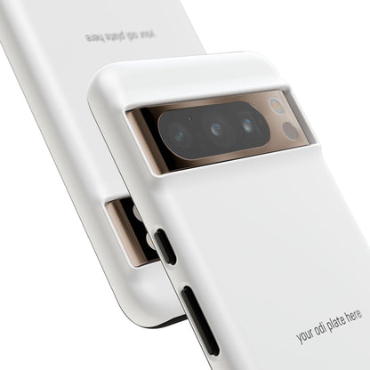 002 - CUSTOMIZABLE ODI Plate Phone Case