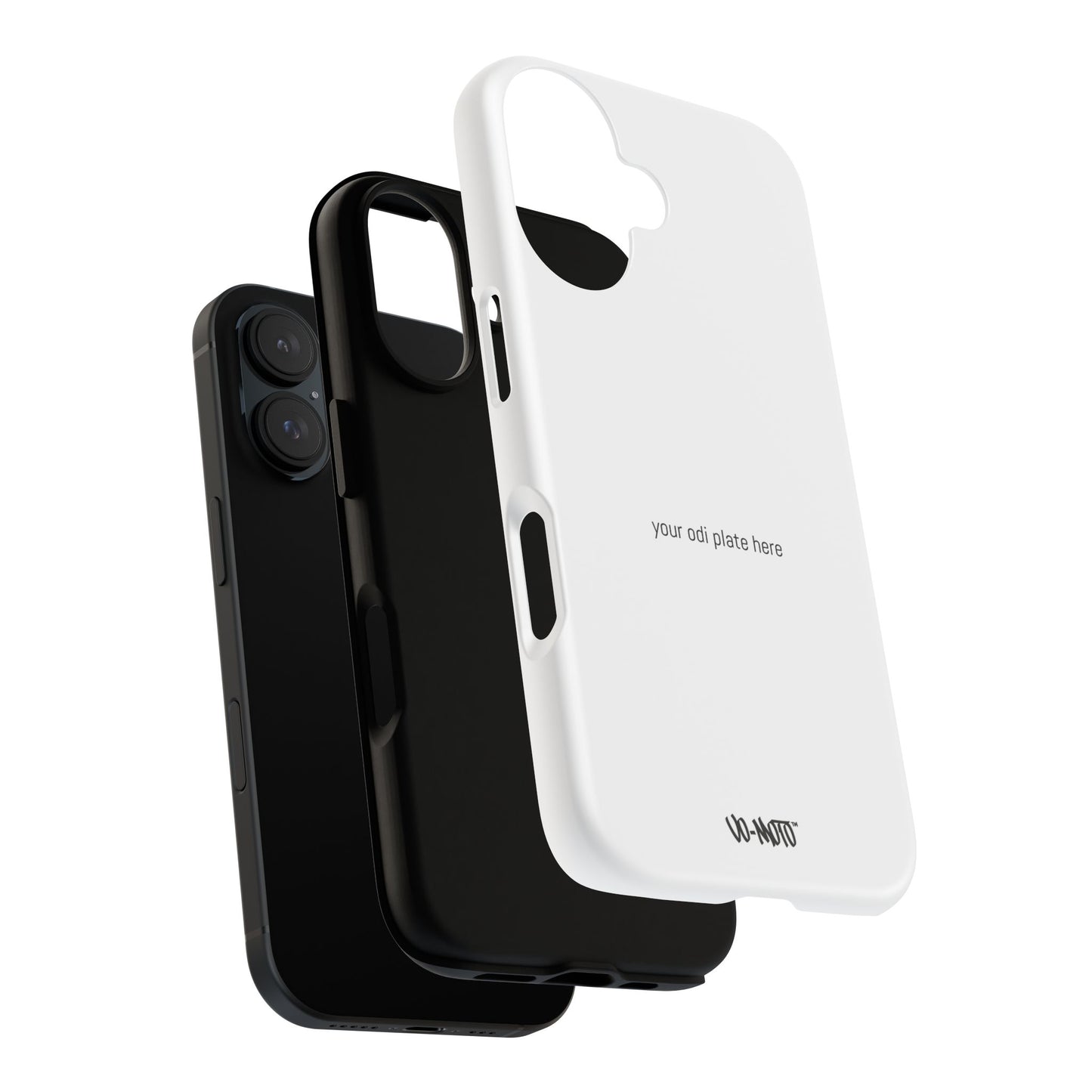 002 - CUSTOMIZABLE ODI Plate Phone Case