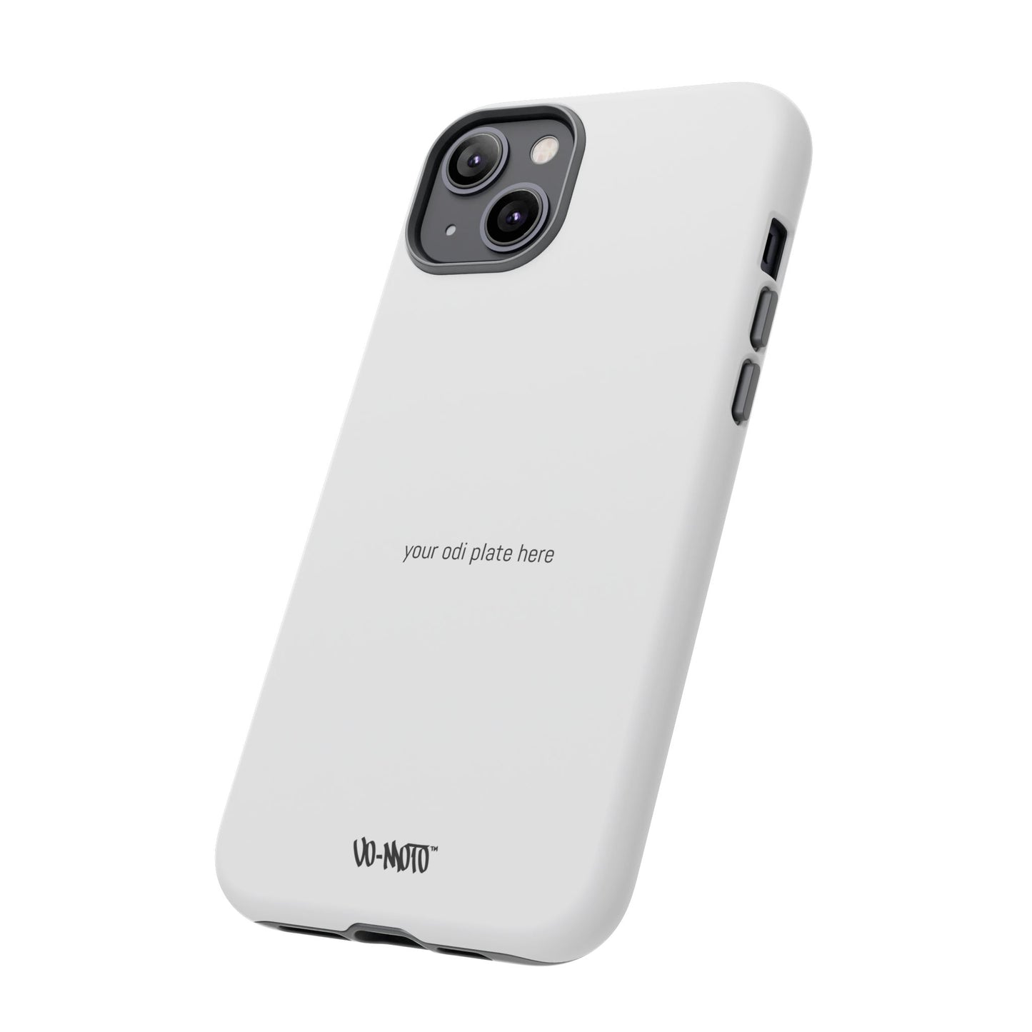 002 - CUSTOMIZABLE ODI Plate Phone Case
