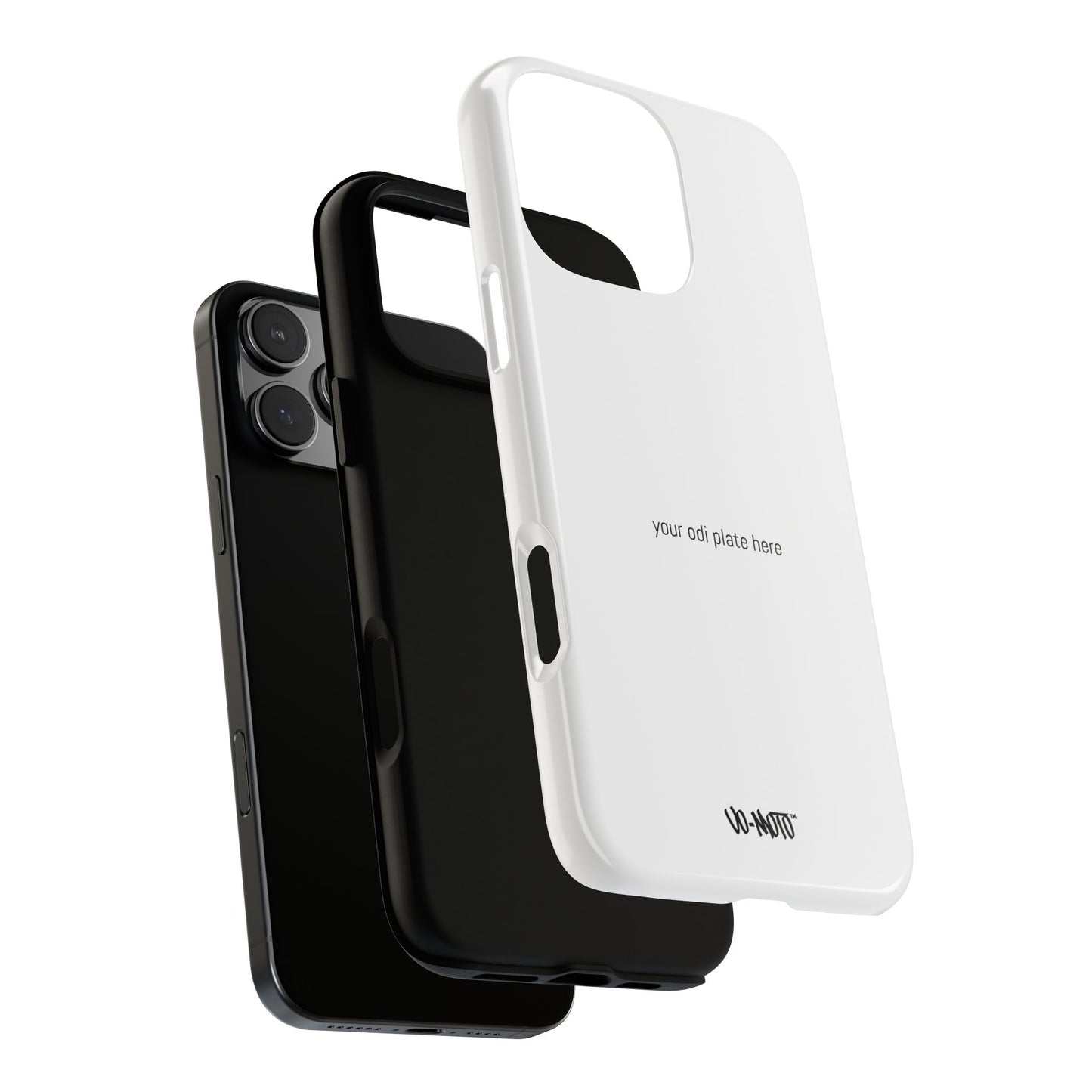 002 - CUSTOMIZABLE ODI Plate Phone Case