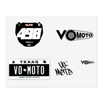 002 - RANDOM Sticker Sheet - VO Moto