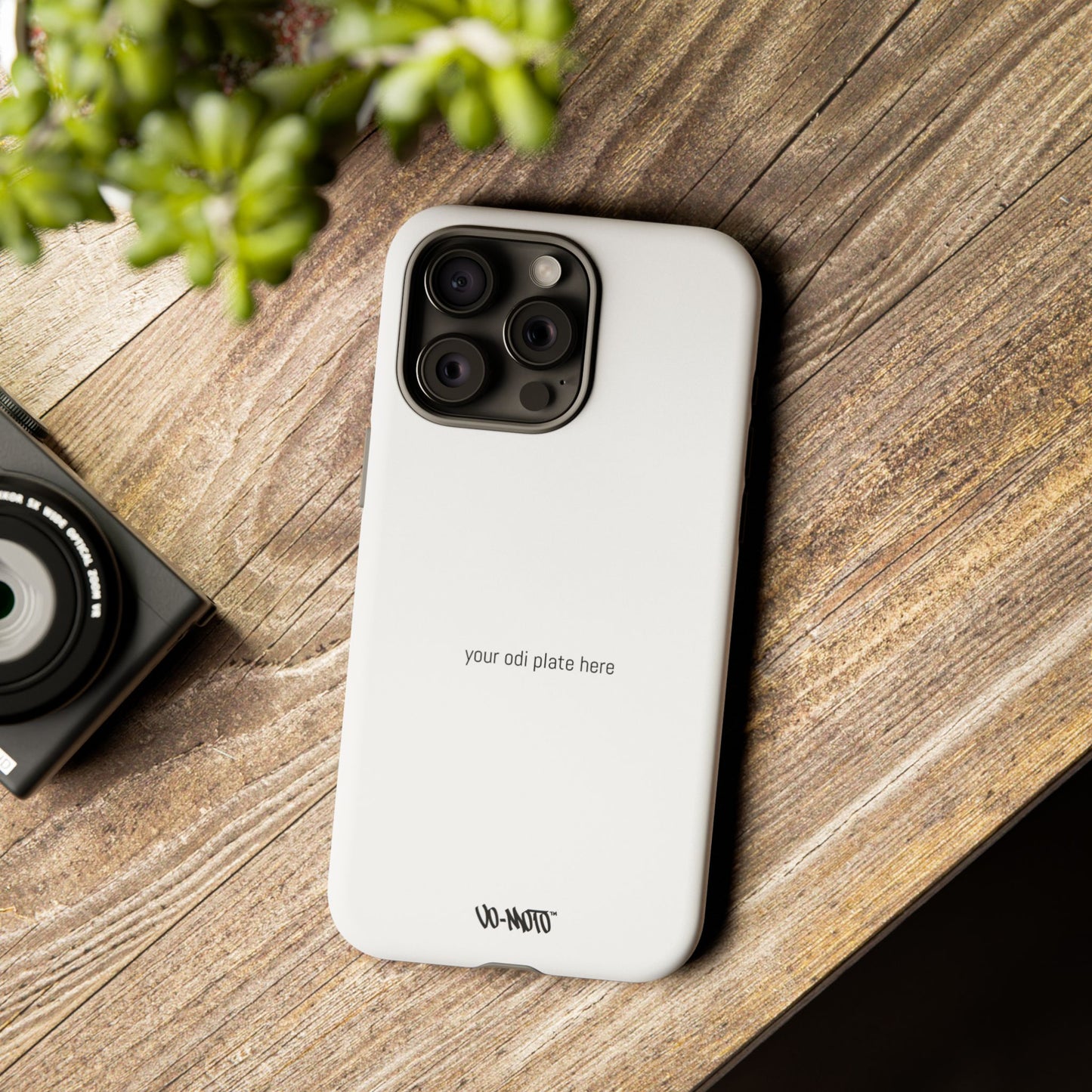 002 - CUSTOMIZABLE ODI Plate Phone Case