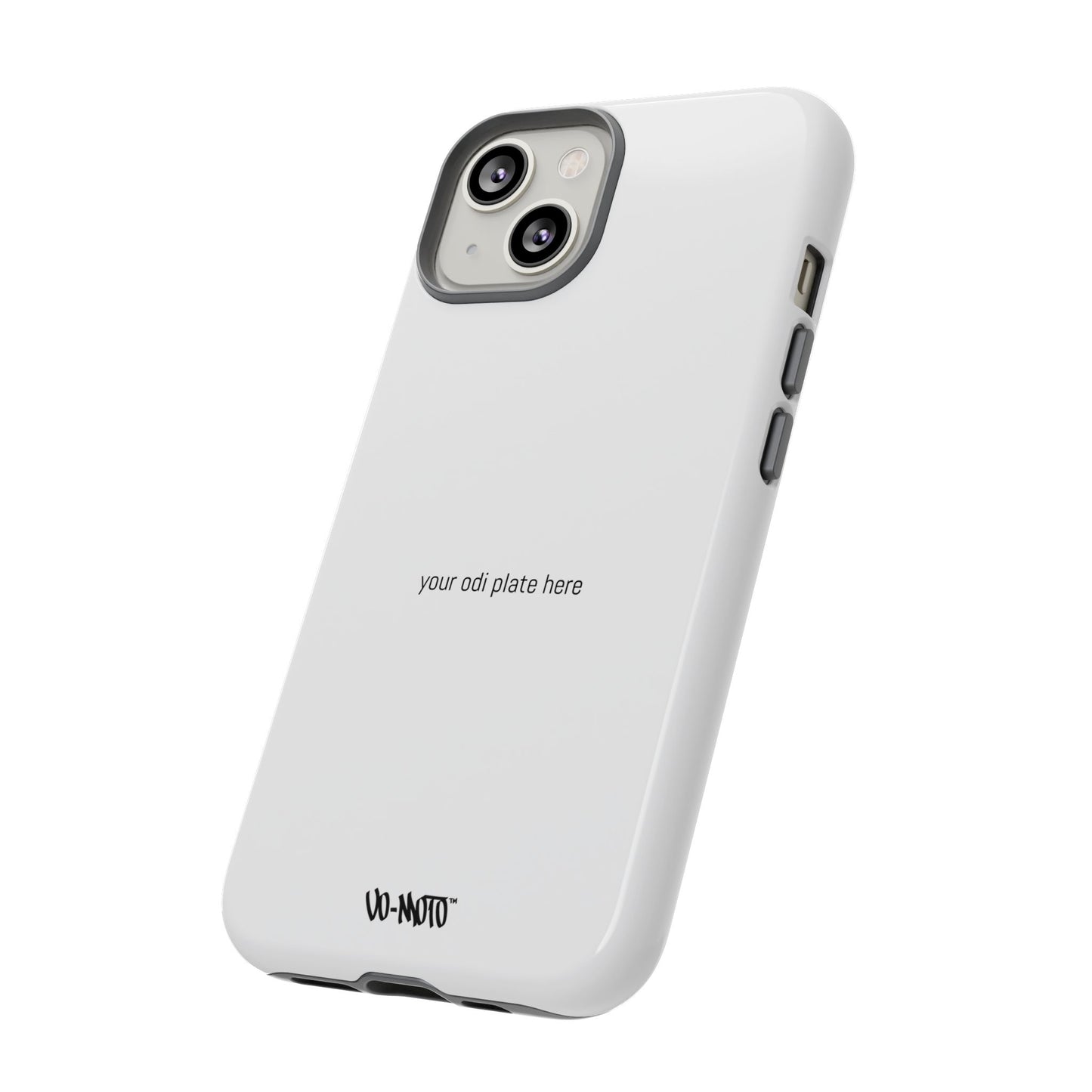 002 - CUSTOMIZABLE ODI Plate Phone Case