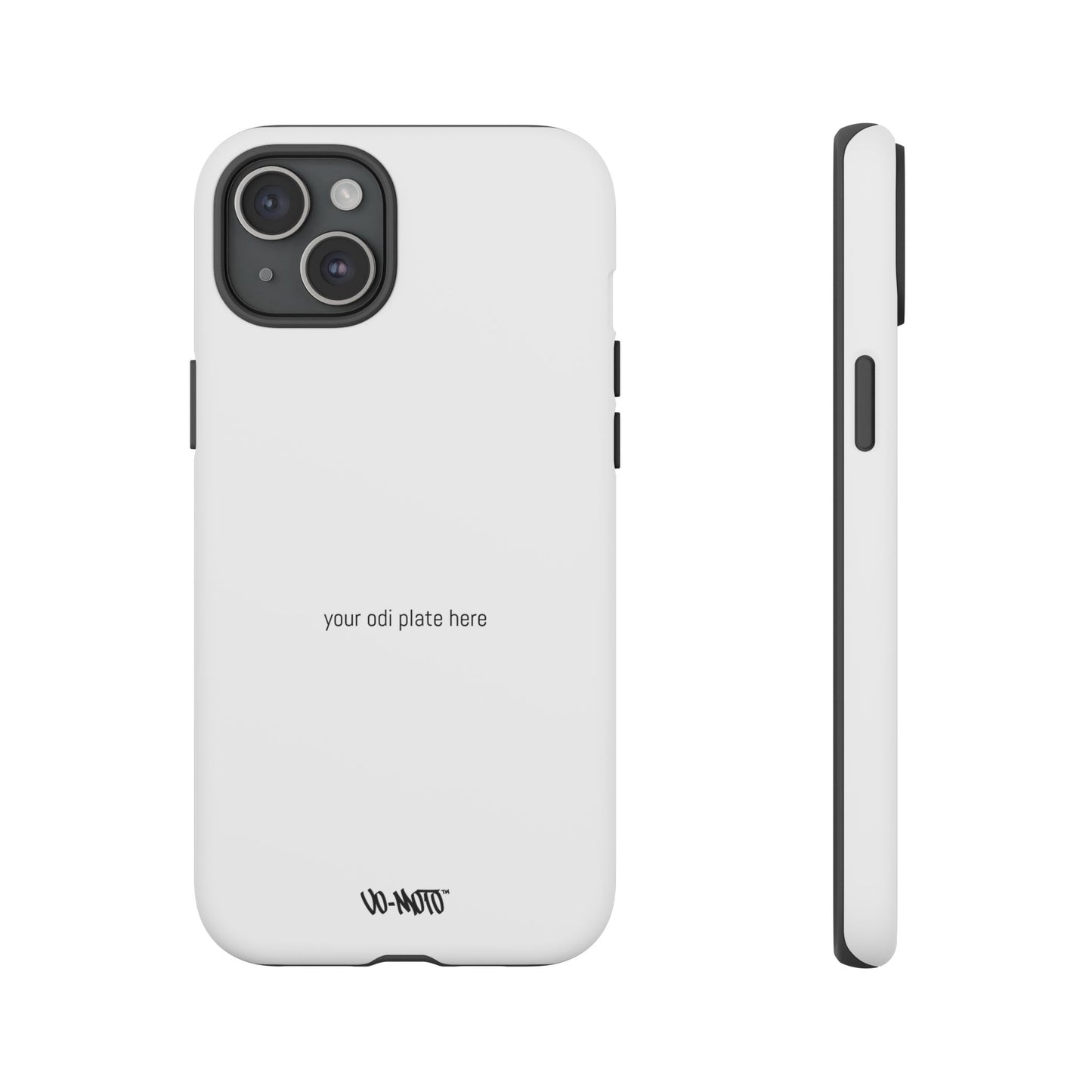 002 - CUSTOMIZABLE ODI Plate Phone Case