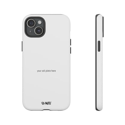 002 - CUSTOMIZABLE ODI Plate Phone Case