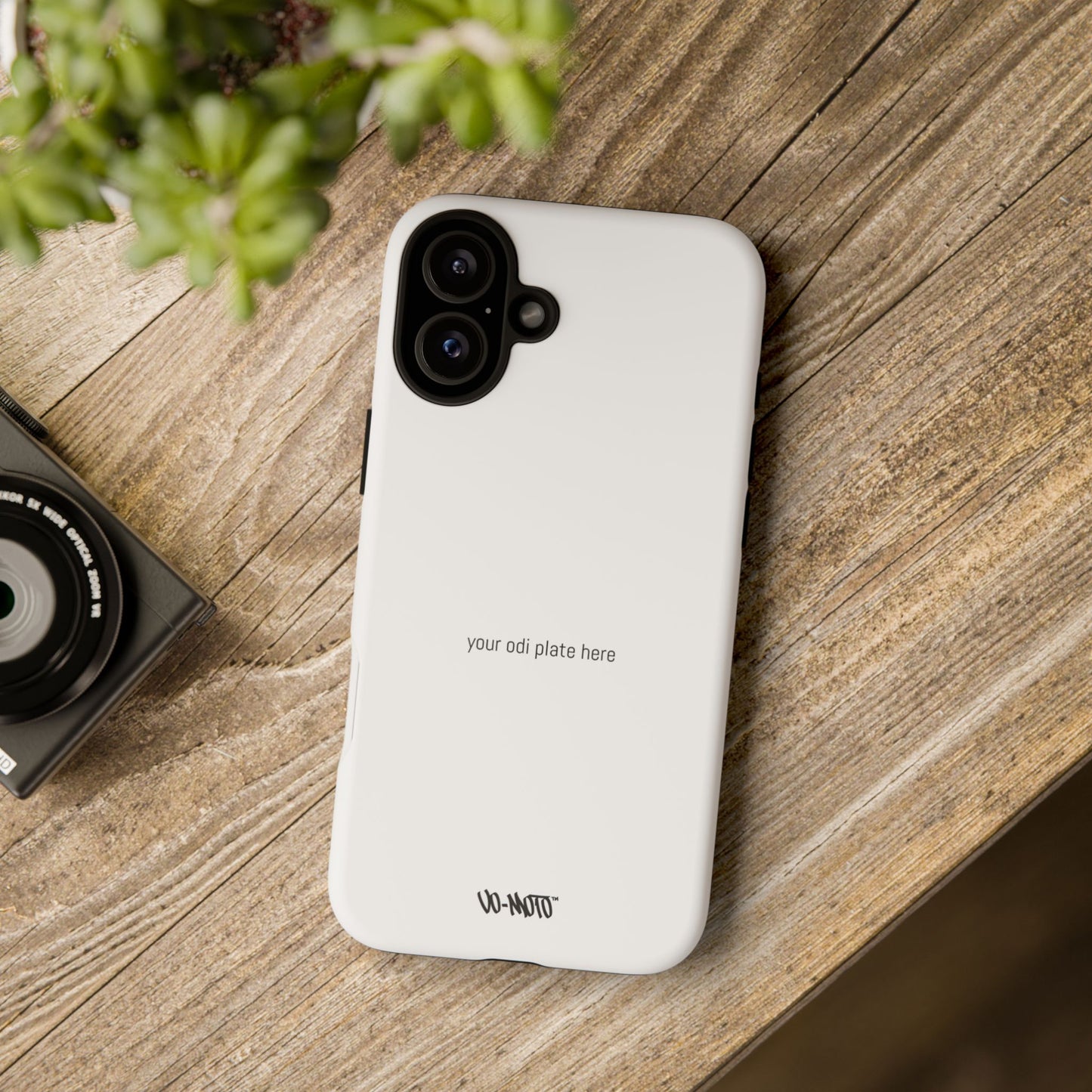 002 - CUSTOMIZABLE ODI Plate Phone Case