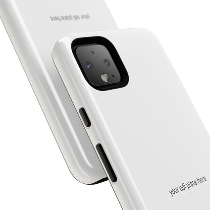 002 - CUSTOMIZABLE ODI Plate Phone Case