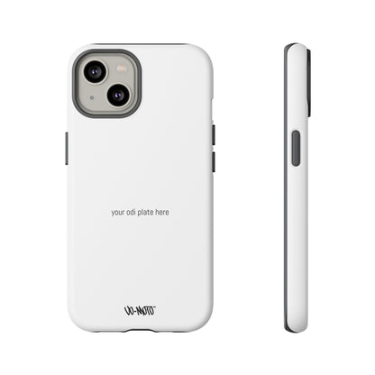 002 - CUSTOMIZABLE ODI Plate Phone Case