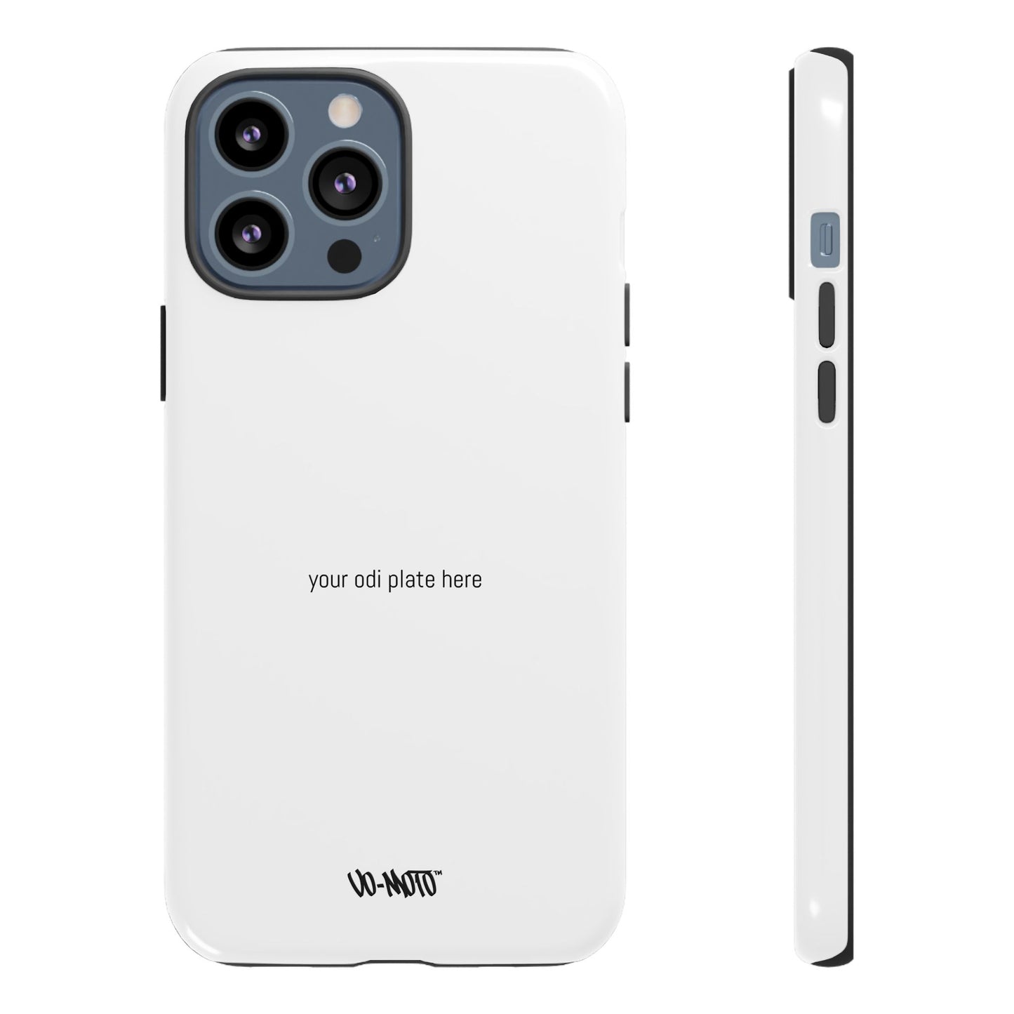 002 - CUSTOMIZABLE ODI Plate Phone Case
