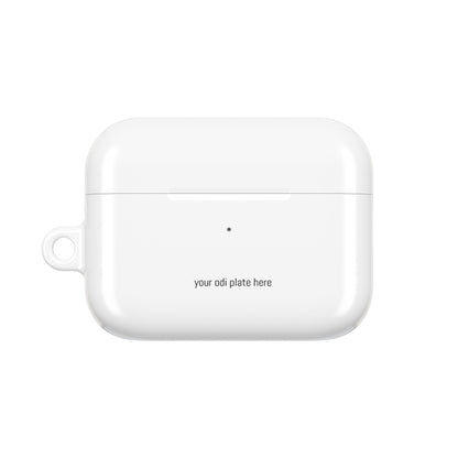 002 - CUSTOMIZABLE AirPod Case (ODI Plates on front)