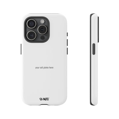 002 - CUSTOMIZABLE ODI Plate Phone Case