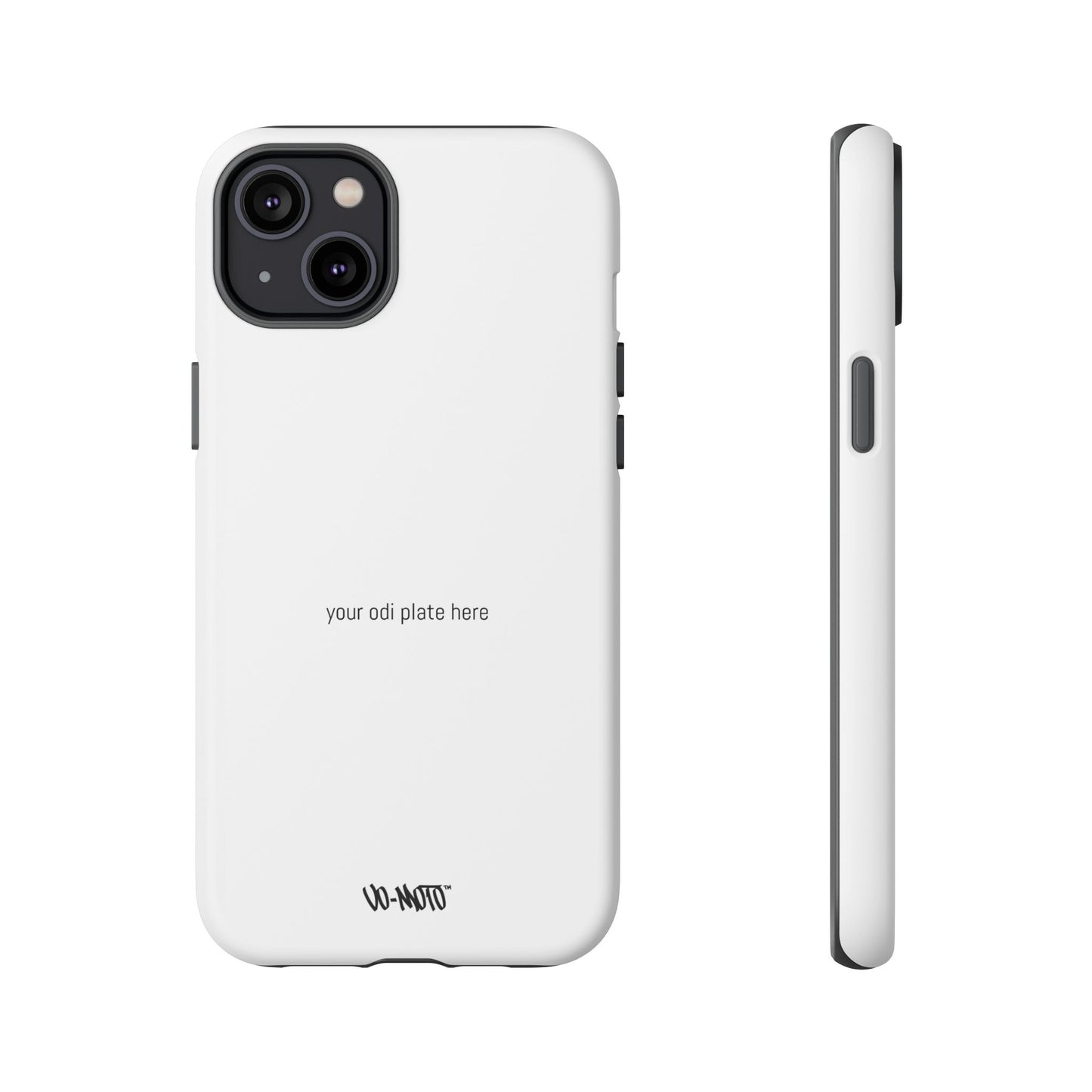002 - CUSTOMIZABLE ODI Plate Phone Case