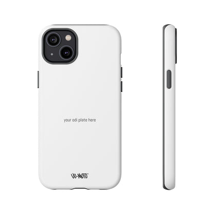 002 - CUSTOMIZABLE ODI Plate Phone Case