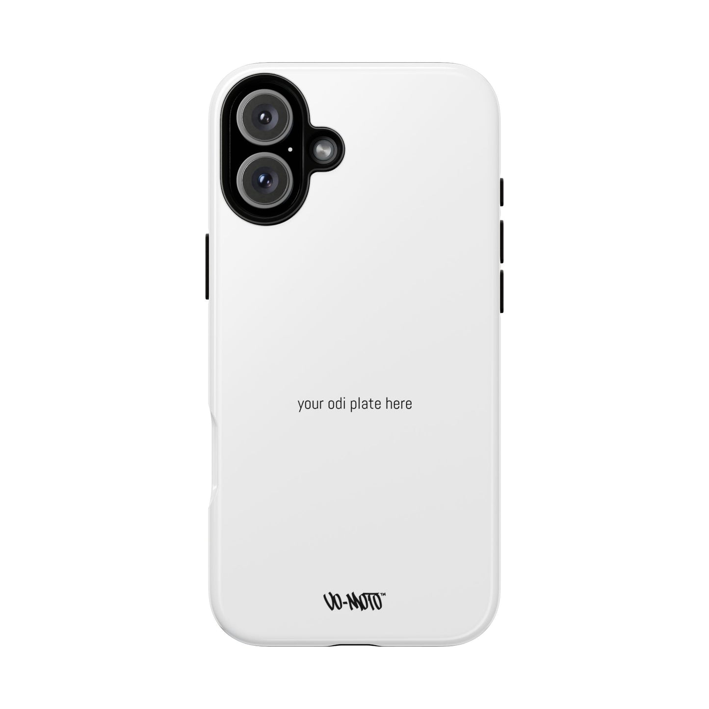 002 - CUSTOMIZABLE ODI Plate Phone Case