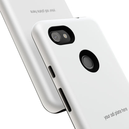 002 - CUSTOMIZABLE ODI Plate Phone Case