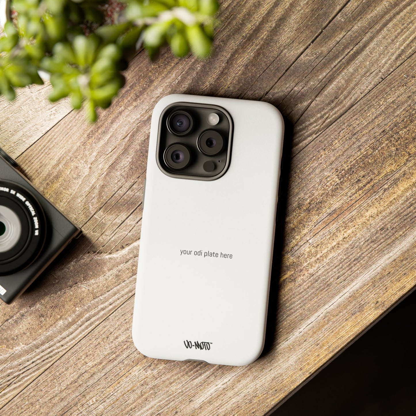 002 - CUSTOMIZABLE ODI Plate Phone Case