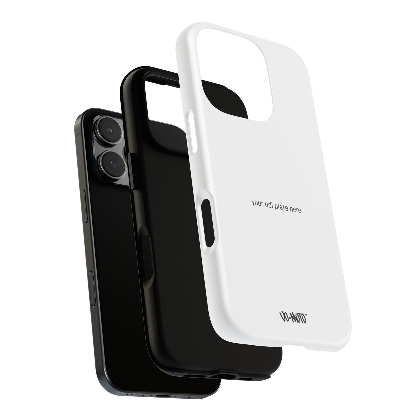 002 - CUSTOMIZABLE ODI Plate Phone Case