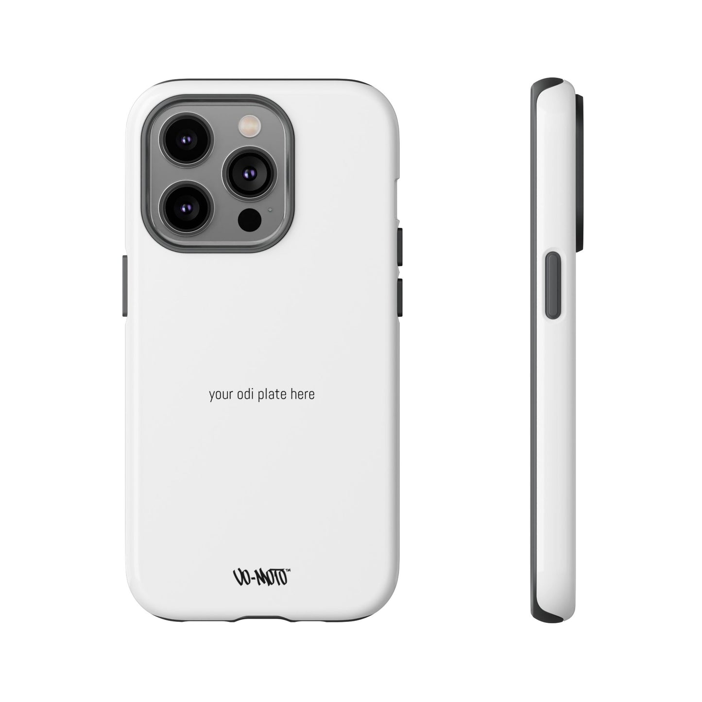 002 - CUSTOMIZABLE ODI Plate Phone Case