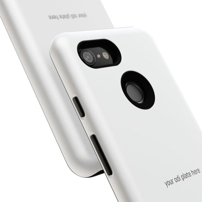 002 - CUSTOMIZABLE ODI Plate Phone Case
