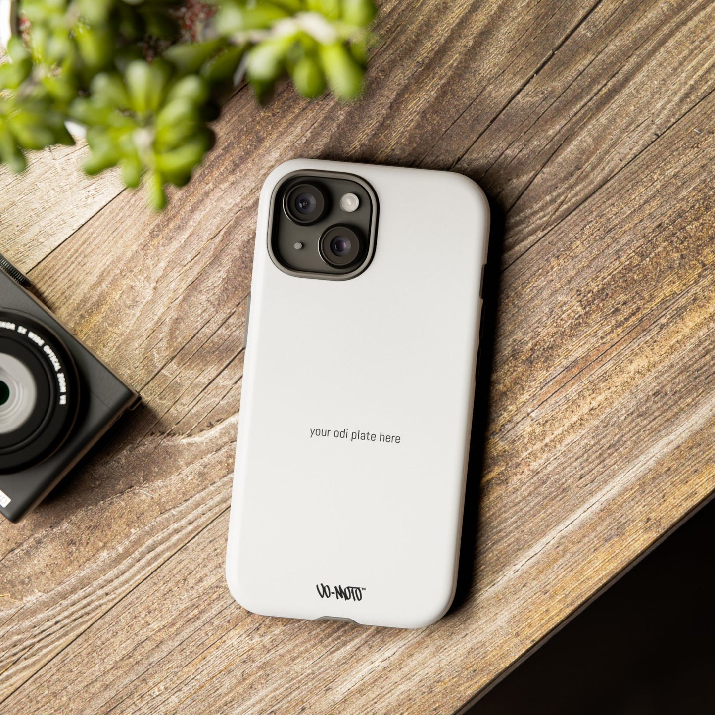 002 - CUSTOMIZABLE ODI Plate Phone Case