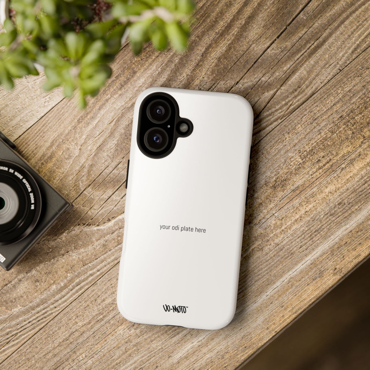 002 - CUSTOMIZABLE ODI Plate Phone Case