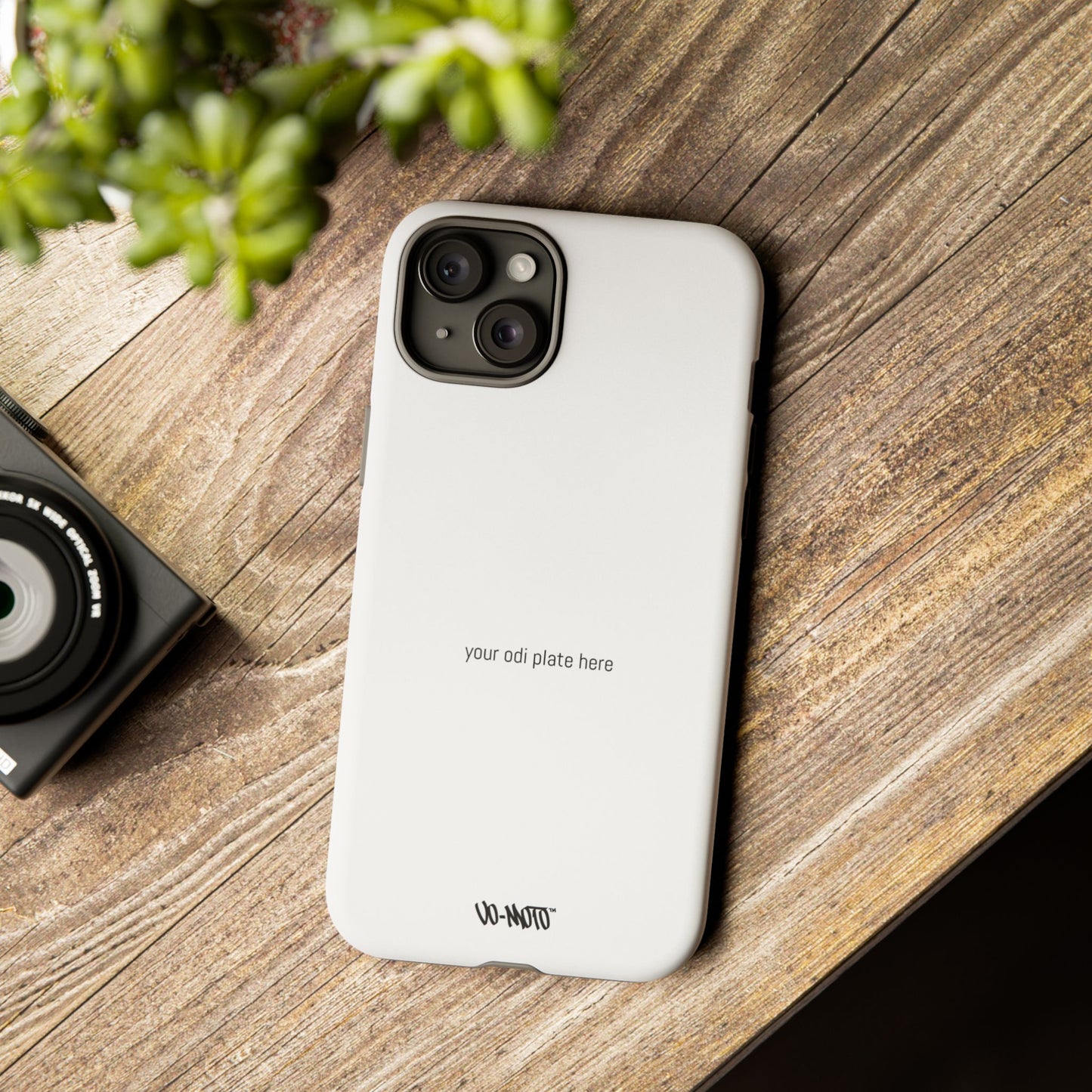 002 - CUSTOMIZABLE ODI Plate Phone Case