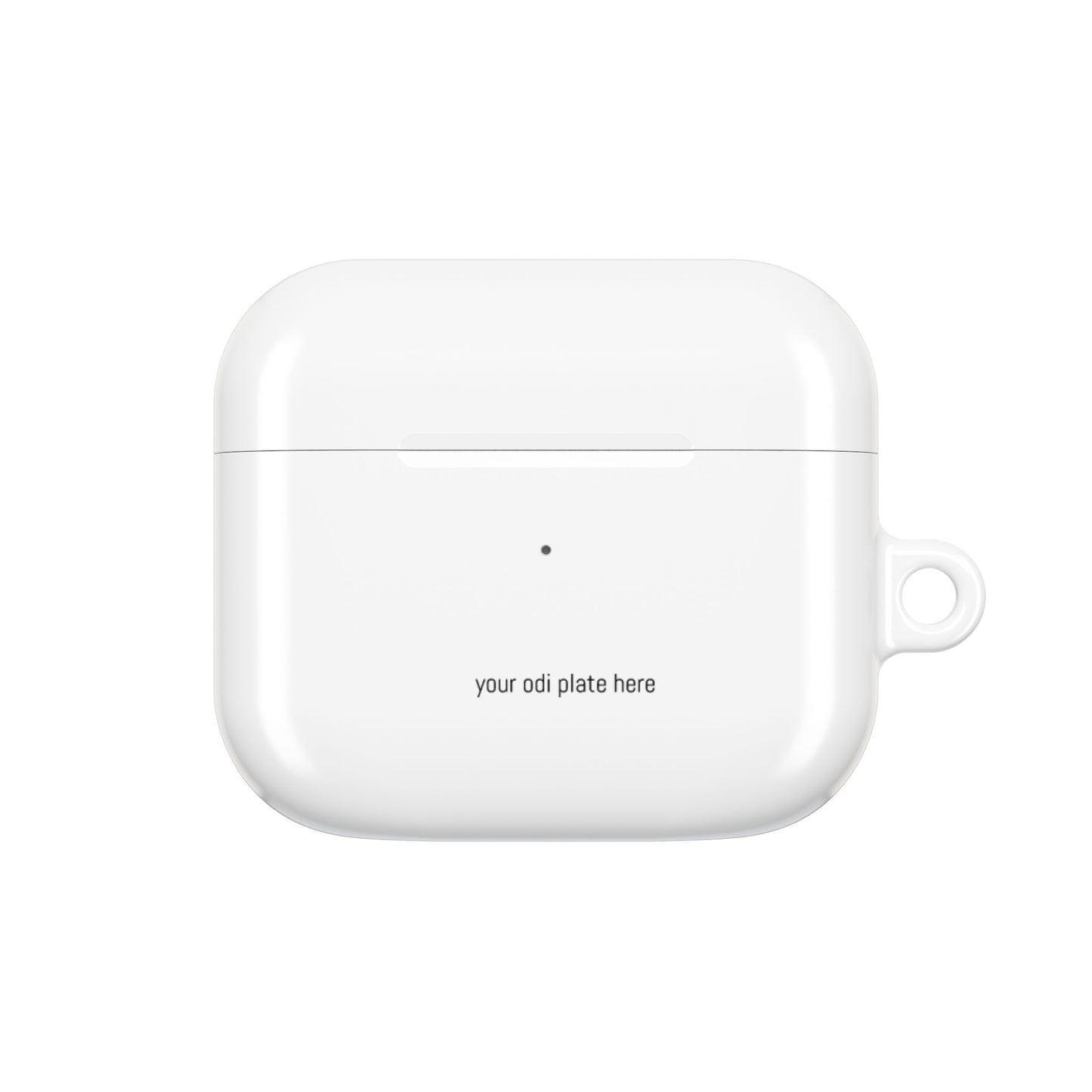 002 - CUSTOMIZABLE AirPod Case (ODI Plates on front)