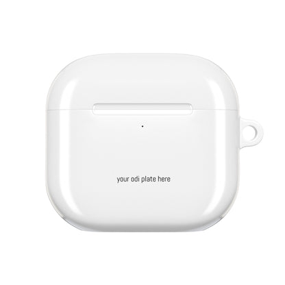 002 - CUSTOMIZABLE AirPod Case (ODI Plates on front)